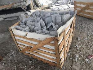 Natural Split G603 Grey Granite Corner Stone Wall Panel Cladding